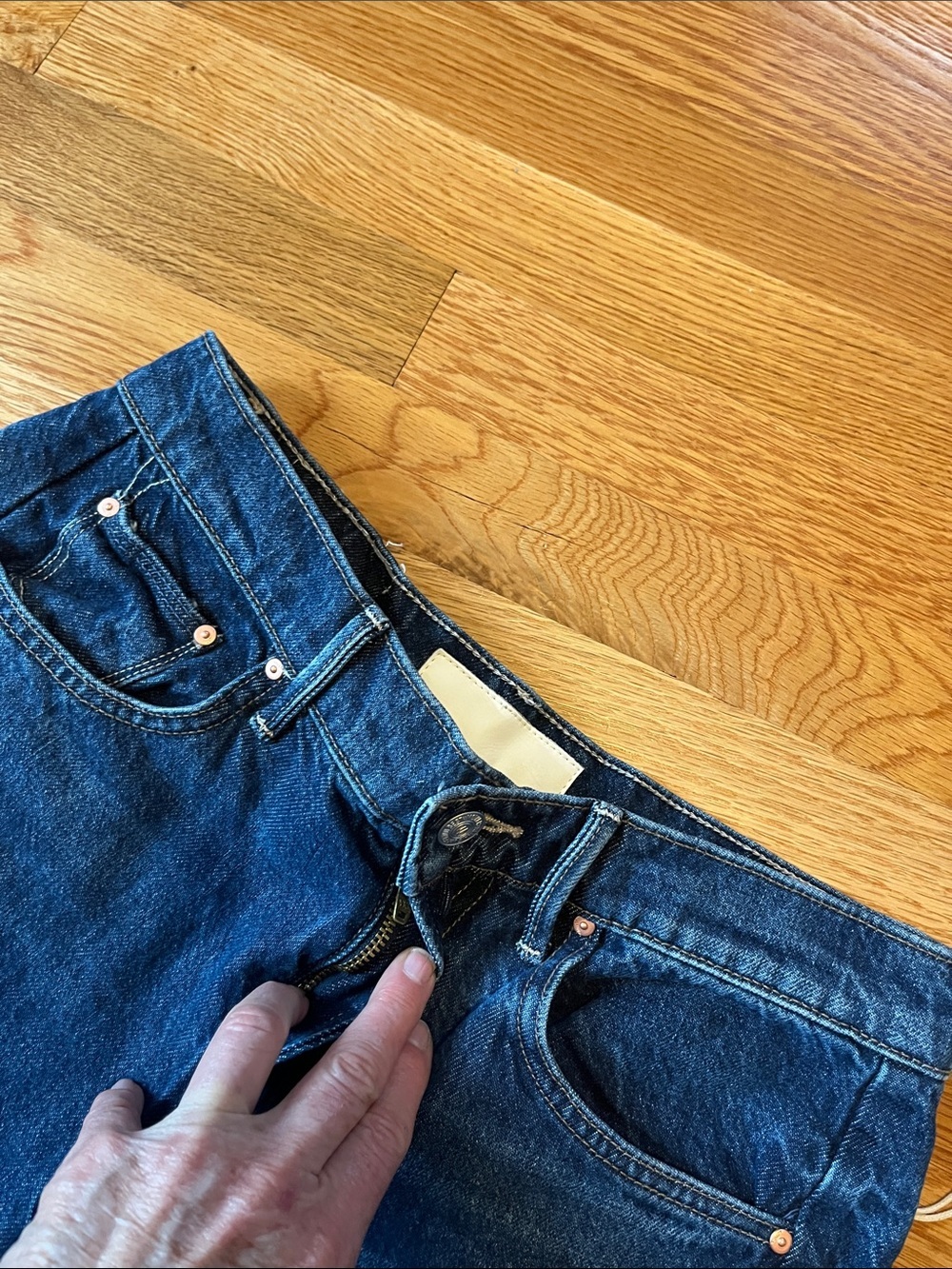 MOTHER The Half-Pipe Ankle Jeans Size 28 NWT - Picture 11 of 17